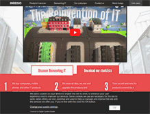 Tablet Screenshot of inrego.com